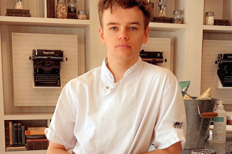 Falon Bailie, whose menu included a main course of Welsh Black aged beef fillet.