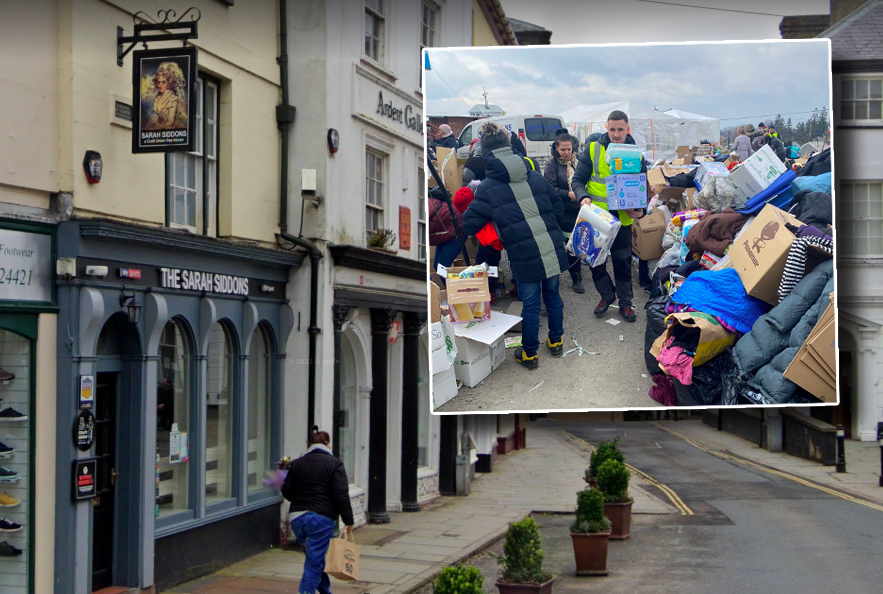 Pub to host raffle to support Crickhowell volunteers at Ukraine border