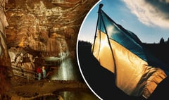 National showcaves show support for Ukraine