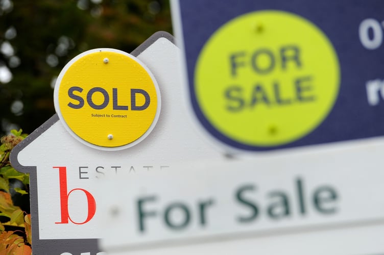 DO NOT REUSE - NO PERMISSION FOR REUSE
File photo dated 14/10/14 of sold and for sale signs. The Scottish Government has been urged by the Scottish Tories to help first-time buyers as house prices soar, with calls for the Help to Buy scheme to be reopened. Earlier this year, the Scottish Government ended two key programmes for first-time buyers - the affordable newbuild Help to Buy scheme and the First Home Fund.