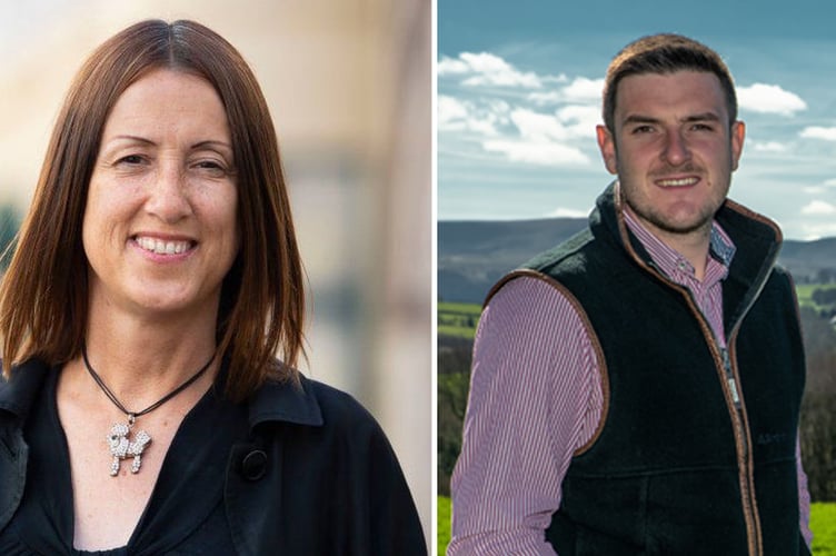 Jane Dodds and James Evans