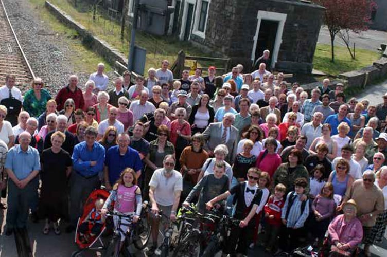 Members of the Carno community have been fighting for years to have their station re-opened