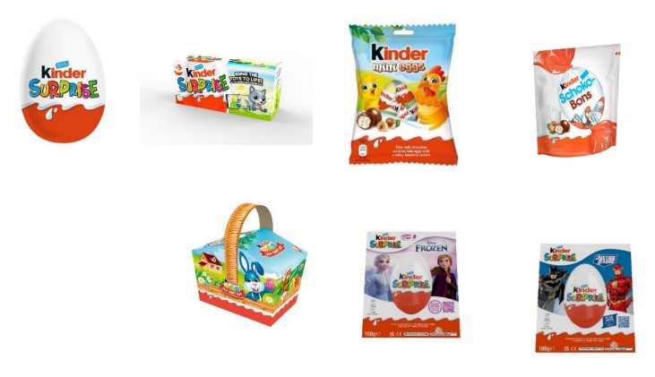 Kinder products