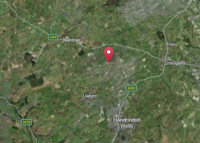 Busnant Holiday Park - from UK Grid Reference Finder.