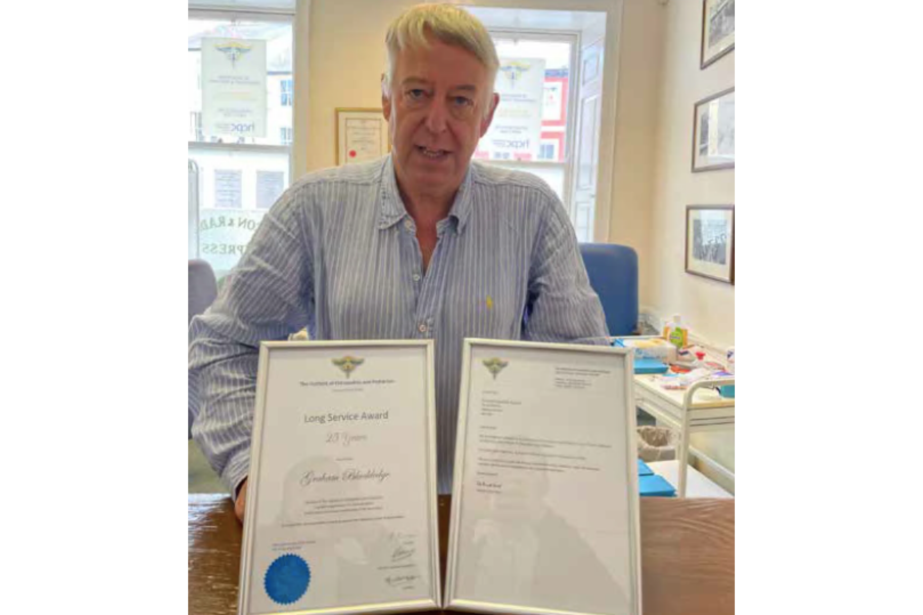 Graham Blackledge commits to Brecon clinic