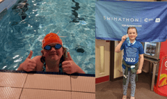 Super swimmer raises over £1000 for charities