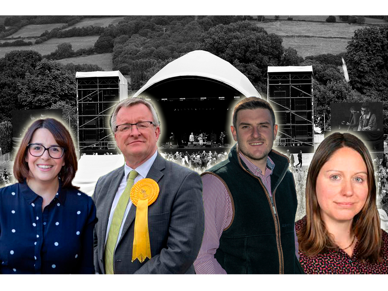 Mixed reactions as Green Man festival set to run Gilestone Farm