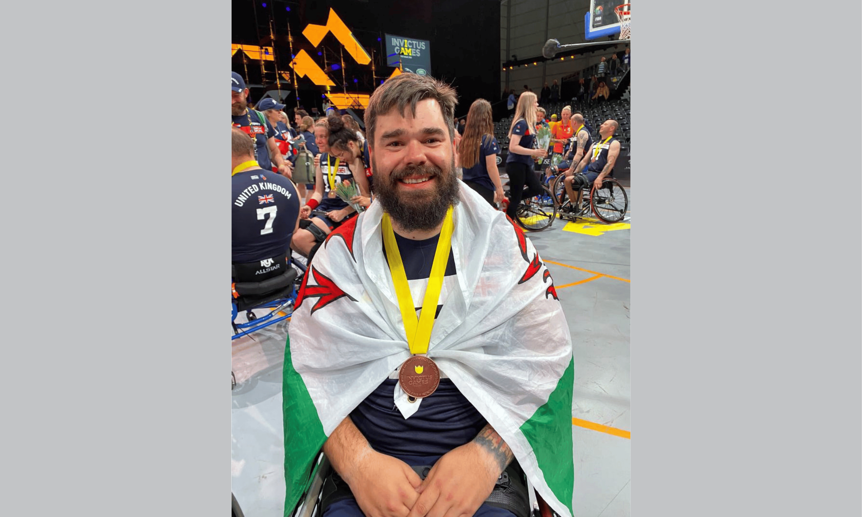 Brecon Invictus Games medalist tells his incredible story