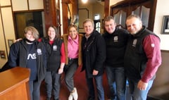 Famous faces visit Powys theatre