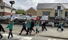 Primary pupils march for climate action