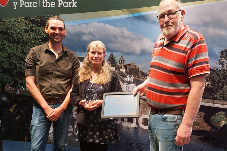 Ben, Francesca and Rob from Brecon’s Repair Cafe
