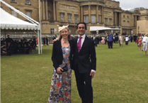 Ballet director goes to the palace for garden party