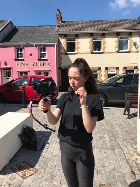 Into Film Awards Crickhowell teenager