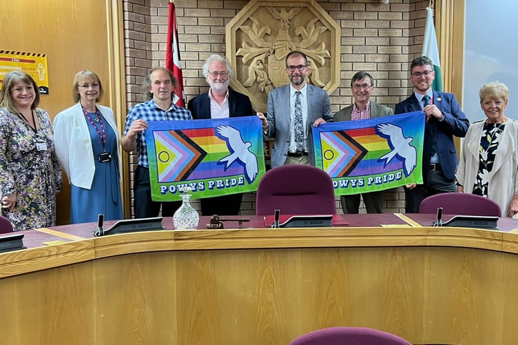 Powys County Council is joining the proud councils