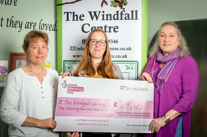 Windfall Centre lottery grant 