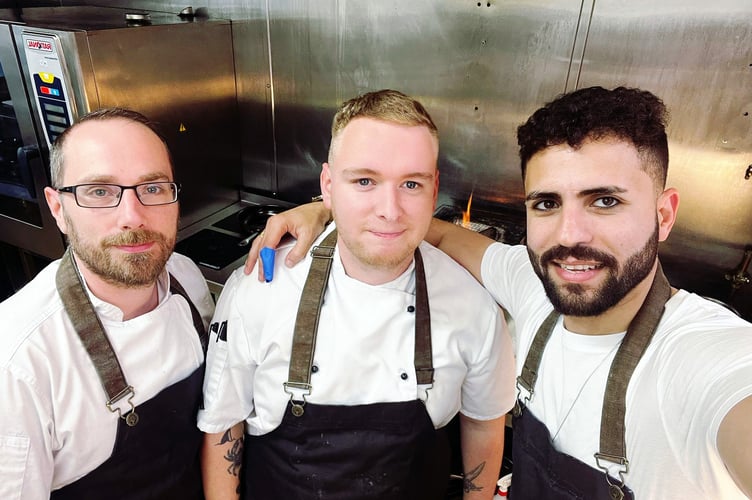 Jamie Tully chef at Builth Wells