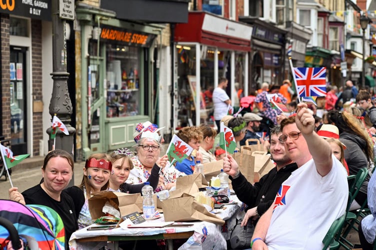 The Big Jubilee Street Party Llandrindod Wells