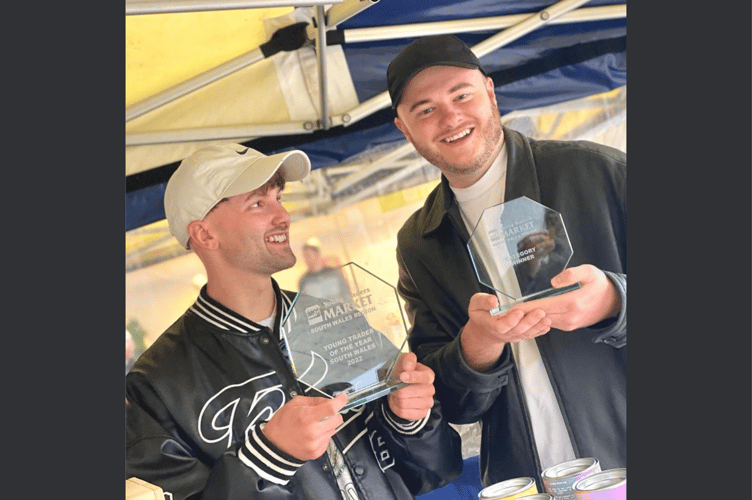 Harry White and James Thomas from Blanc Homeware