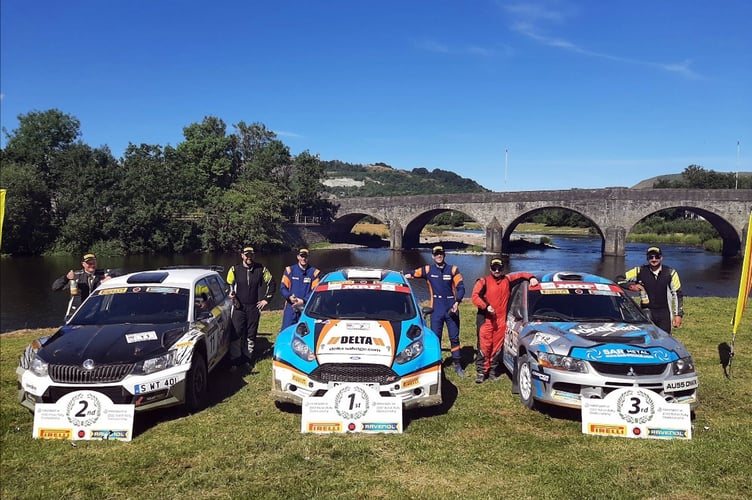 Nicky Grist Stages top three July 2022