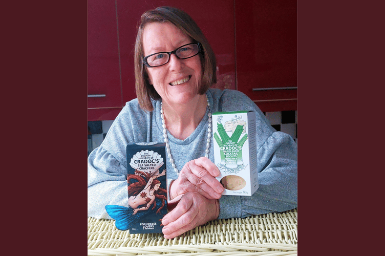 Allie Thomas of Cradoc’s Savoury Biscuits