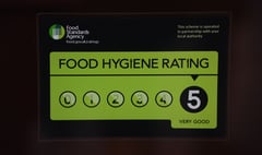 Powys takeaway given new food hygiene rating