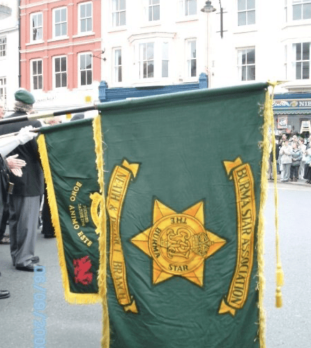 Burma Star Flag