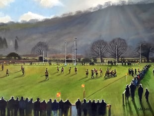 Stunning painting celebrates club’s anniversary