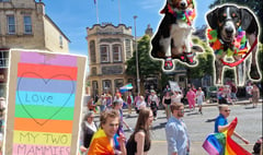 Hundreds flock to Llandrindod as it celebrates first ever Pride event