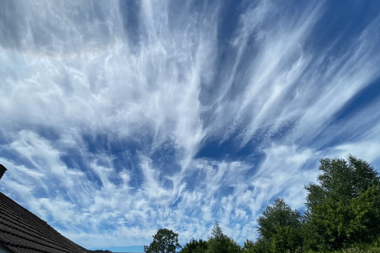 Clouds.