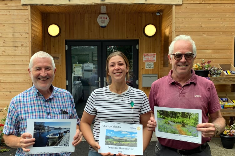 Brecon Rotary Calendar launch 2022