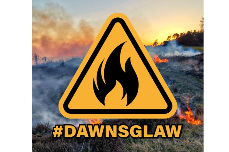 #DawnsGlaw social media campaign poster