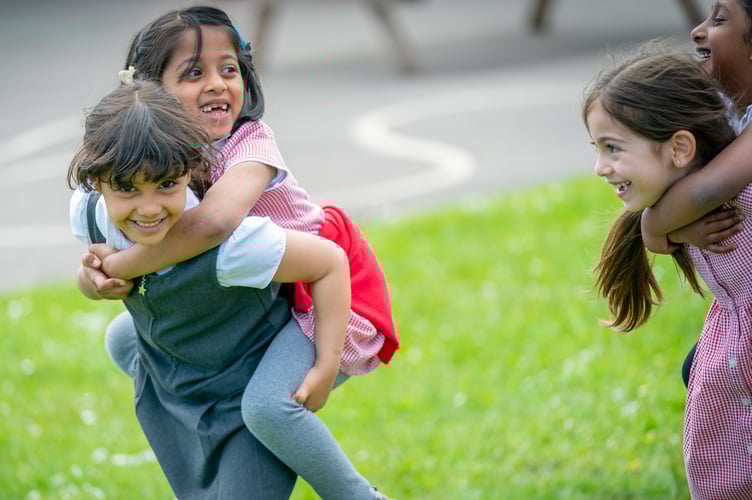 Children playing