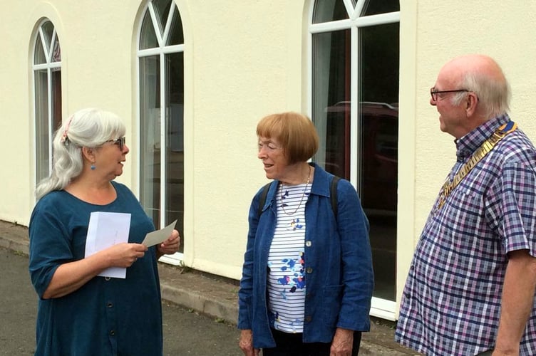 Knighton & District Rotary Club donation 2