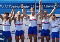 Prosser makes a splash with world record row