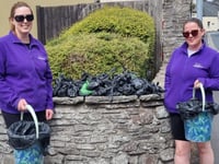 Duo pick up nearly one dog poo per minute on Brecon cleaning patrol 