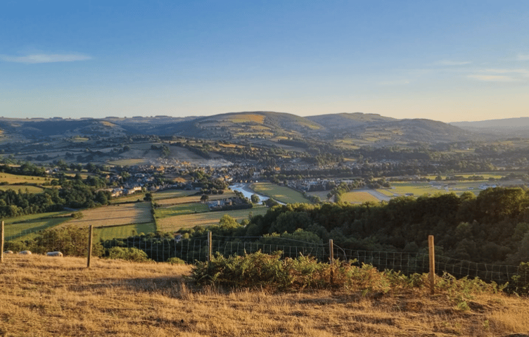 Builth Wells view