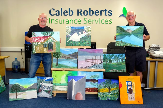 Builth Rotary paintings