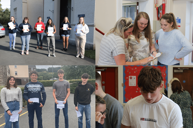 GCSE results Powys