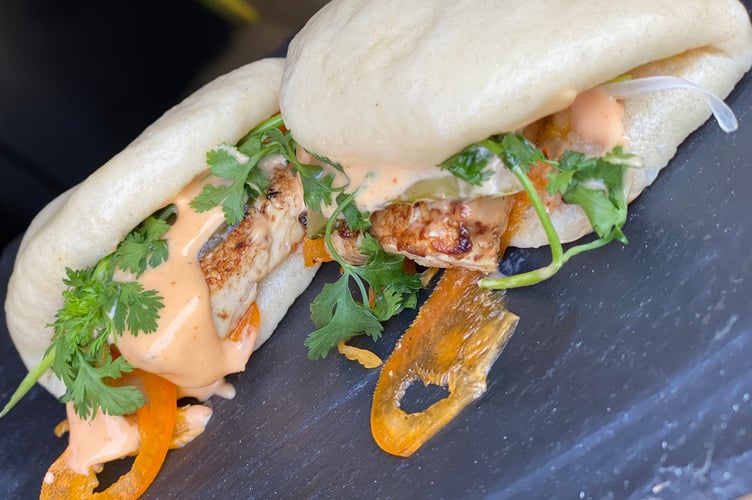 Gail’s teriyaki tofu bao