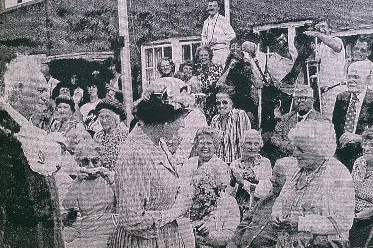The Queen’s visit to Brecon in 1983