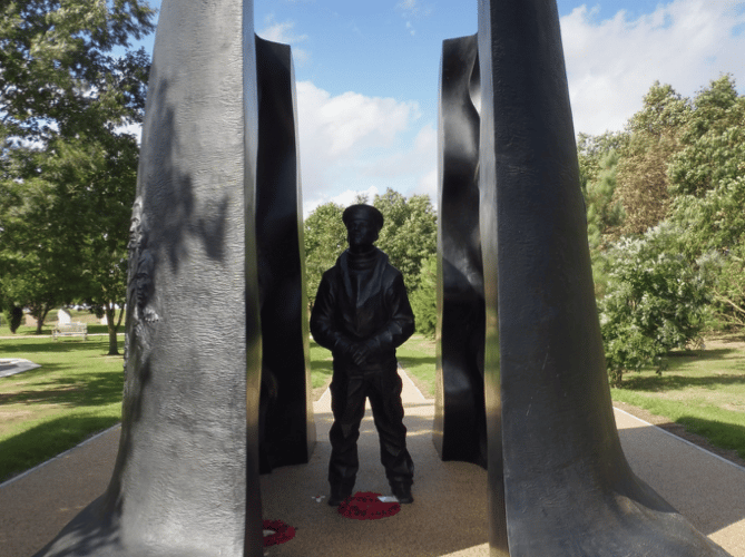 Builth RNA memorial visit September 2022