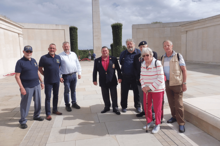 Builth RNA memorial visit September 2022
