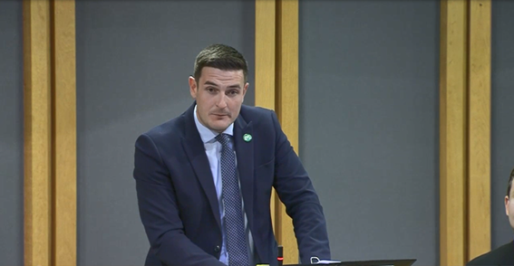 James Evans Senedd
