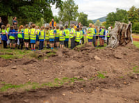 Survey at Llangattock’s ancient monument sparks school trip