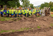 Survey at Llangattock’s ancient monument sparks school trip