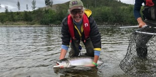 Angler Tiggy fears for the future of the River Usk