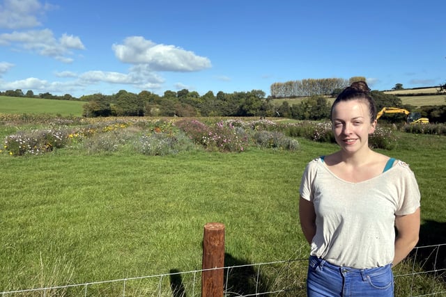 Flower field is fitting tribute to Emma