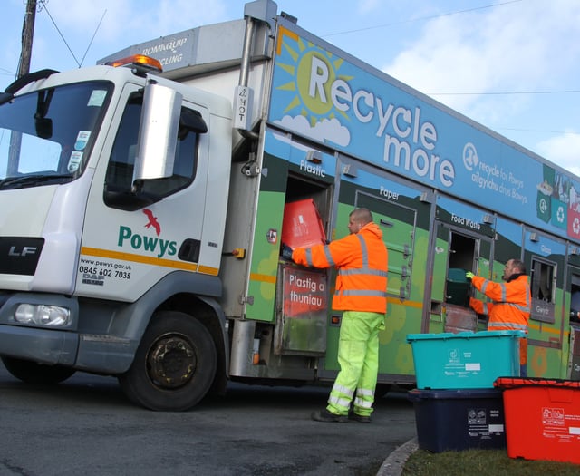 Powys bins: Check your Christmas and New Year collection dates