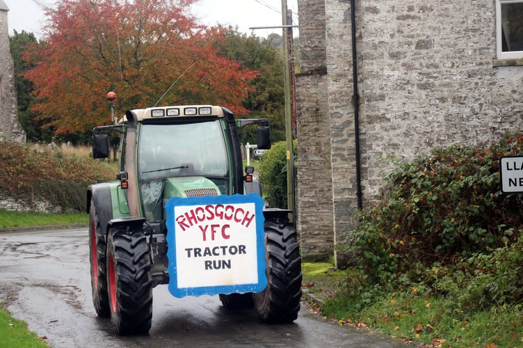 Run leader through Newchurch
