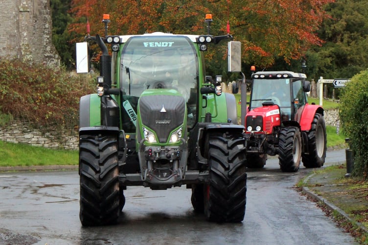 Lewis Duggan in his Fendt